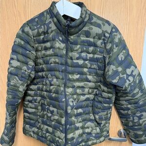 Mountain Hardwear Mt. Eyak Green Camouflage Puffer Jacket